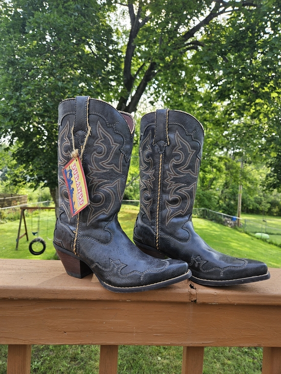 Durango Shoes - Durango Grey Western Boot 12" Sz 8
